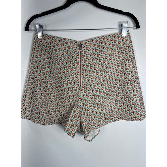 New Alice & Olivia Athena Printed Solstice Floral Shorts size 6 Chic - Picture 6 of 9